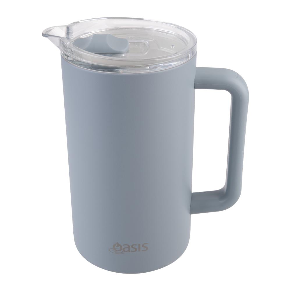 Oasis Ceramic Lined Stainless Steel Triple Wall Insulated Water Pitcher