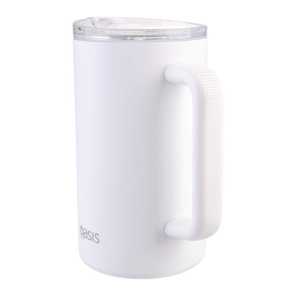 Oasis Ceramic Lined Stainless Steel Triple Wall Insulated Water Pitcher