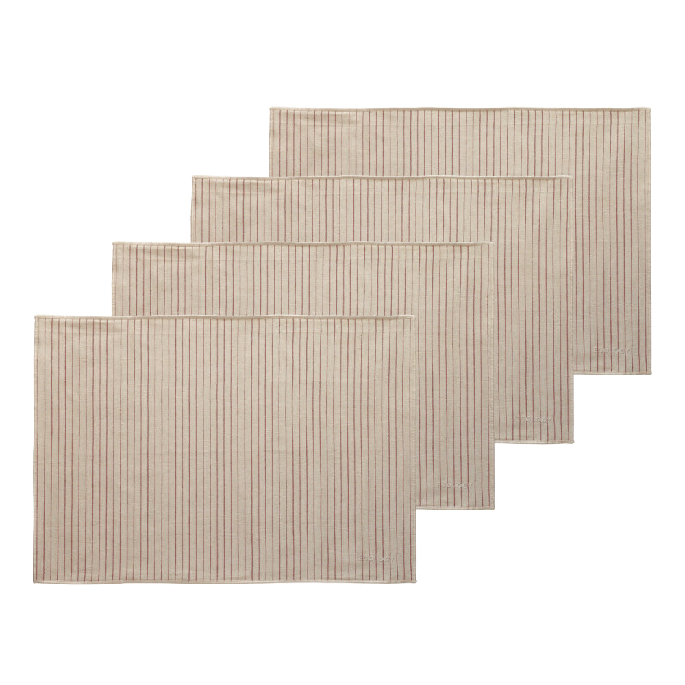 Ecology Tonka Set of 4 Placemats Sienna