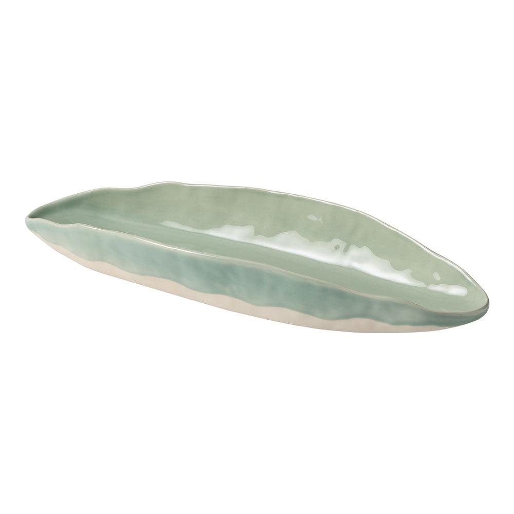Ecology Selvedge Oval Fold Platter 41x14.5xm