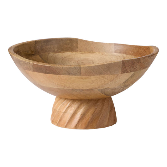 Ecology Whirl Pedestal Bowl 25x12cm