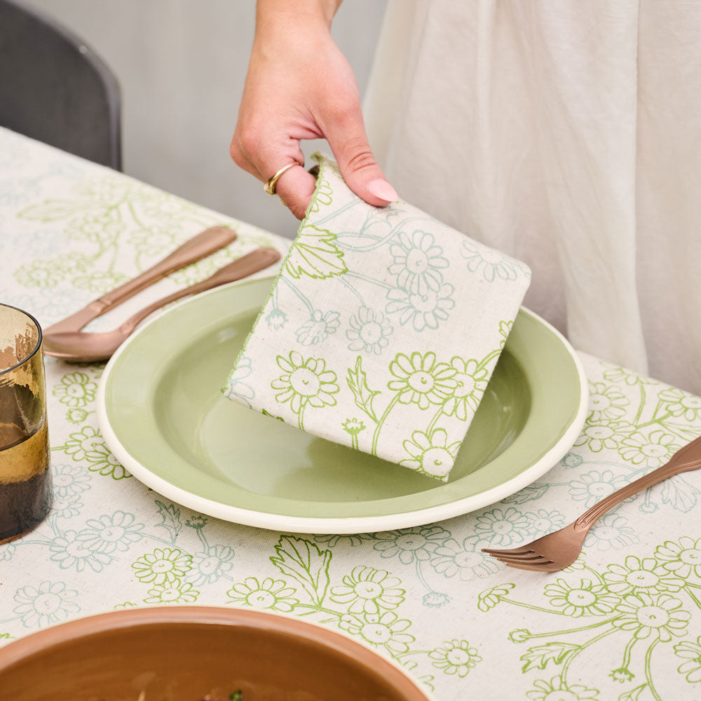 Ecology Chamomile Set of 4 Napkins 45x45cm