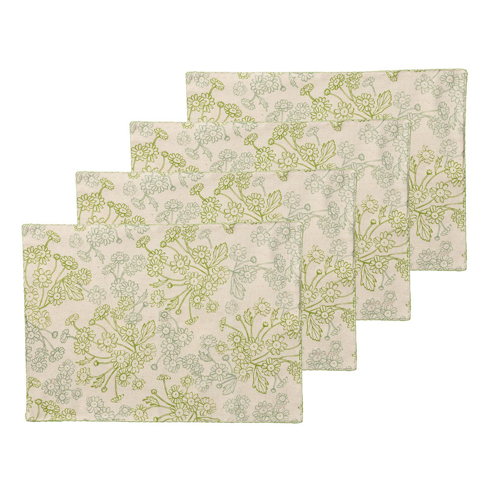 Ecology Chamomile Set of 4 Placemats 38x53cm