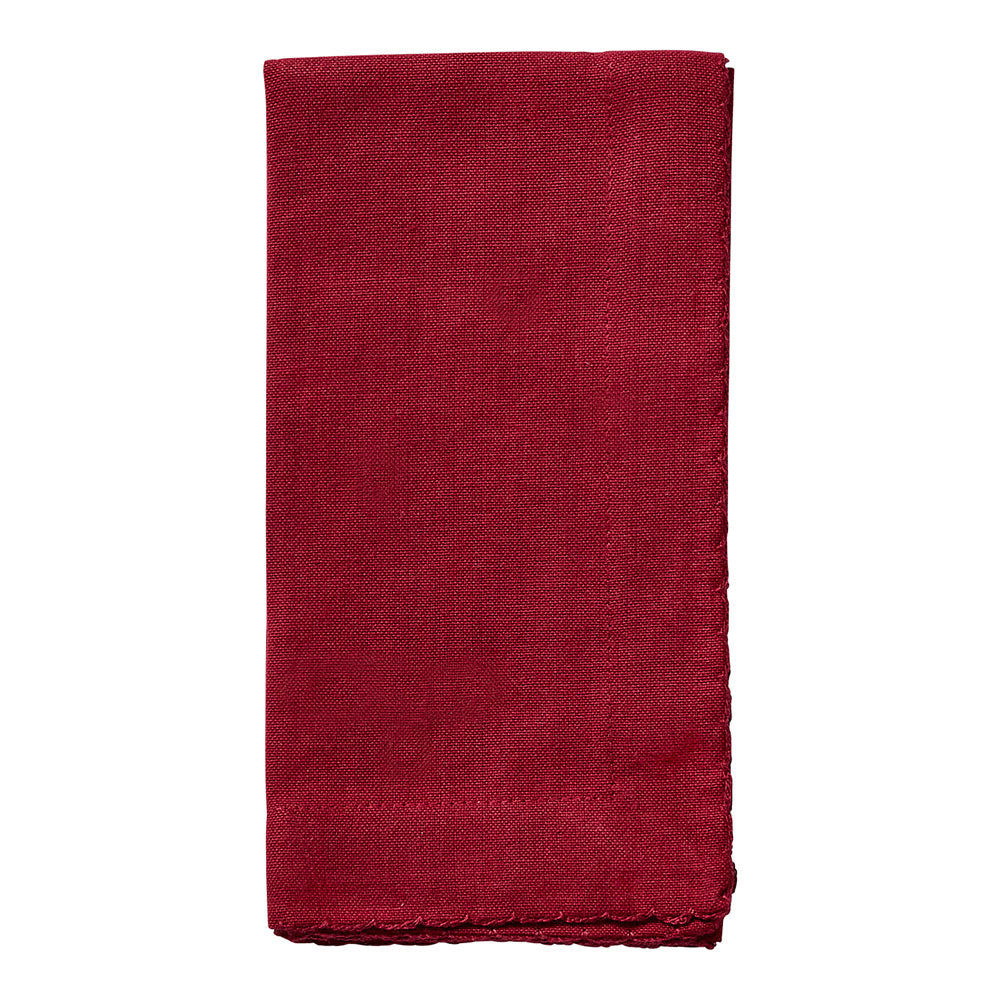 Ecology Weft Set of 4 Napkins 45x45cm Elderberry