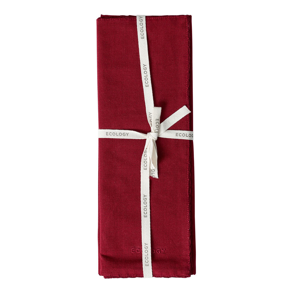 Ecology Weft Set of 4 Placemats 38x53cm Elderberry