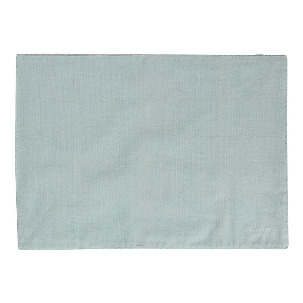 Ecology Weft Set of 4 Placemats 38x53cm Celadon