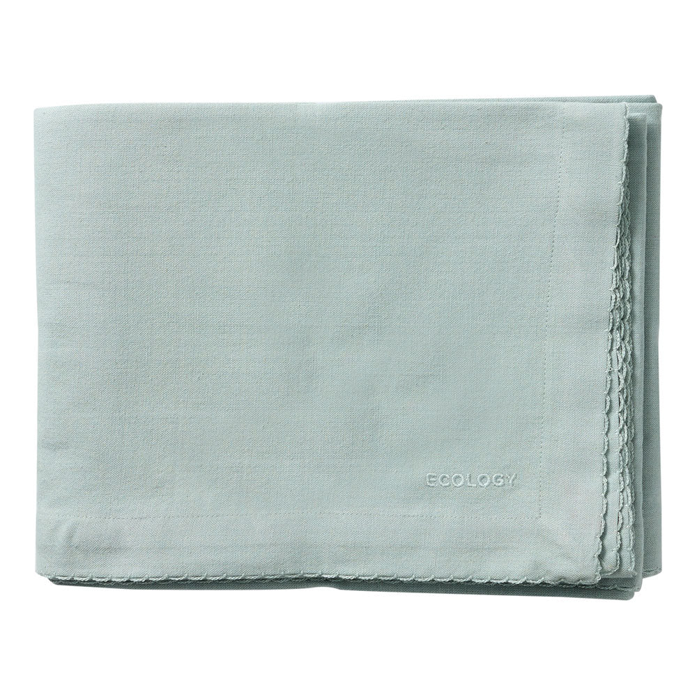 Ecology Weft Table Cloth 150x240cm Celadon