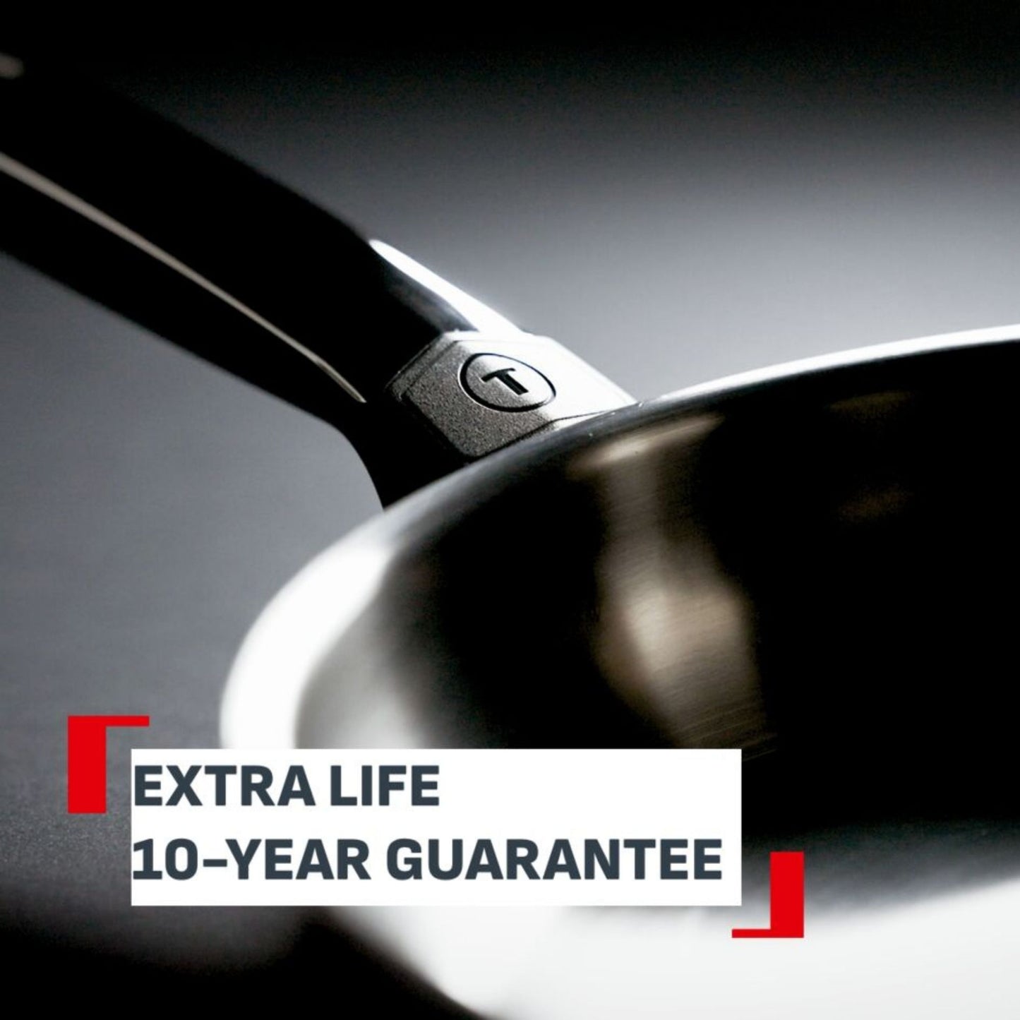 Tefal Emotion+ Induction Stainless Steel Frypan 24cm