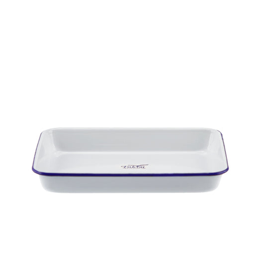 Falcon Baking Tray 24cm White & Blue
