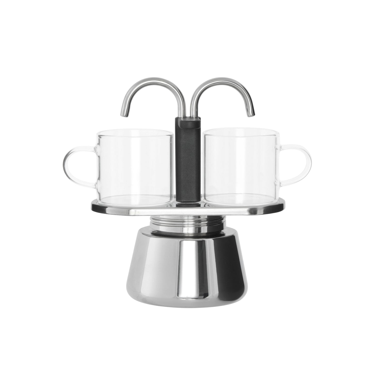 Leaf & Bean Mini Stovetop Espresso Maker 2 Cups