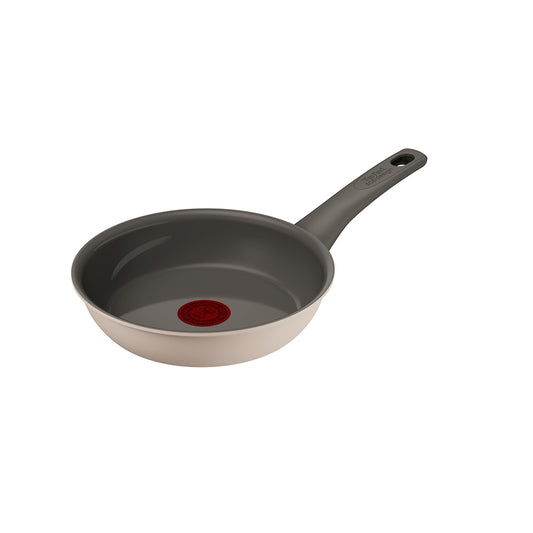 Tefal Revive Ceramic Induction Non-Stick Frypan 20cm Cream at Robins Kitchen