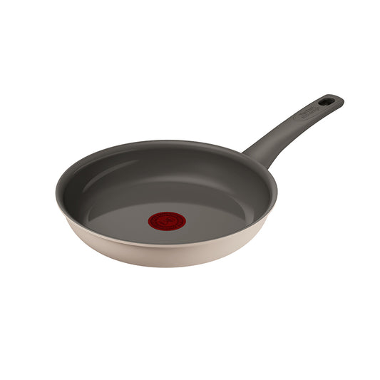 Tefal Revive Ceramic Induction Non-Stick Frypan 24cm Cream at Robins Kitchen