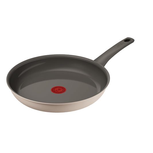 Tefal Revive Ceramic Induction Non-Stick Frypan 28cm Cream at Robins Kitchen