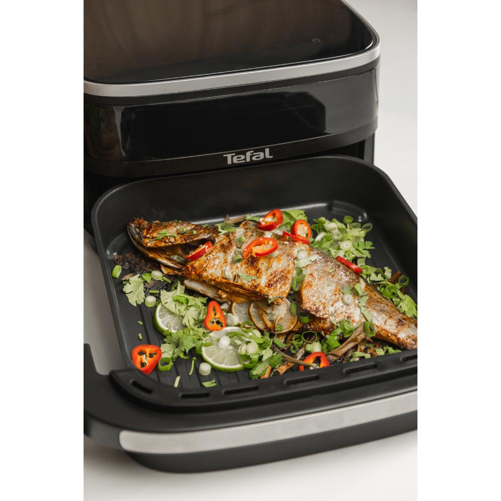whole baked fish in air fryer - Robins Kitchen