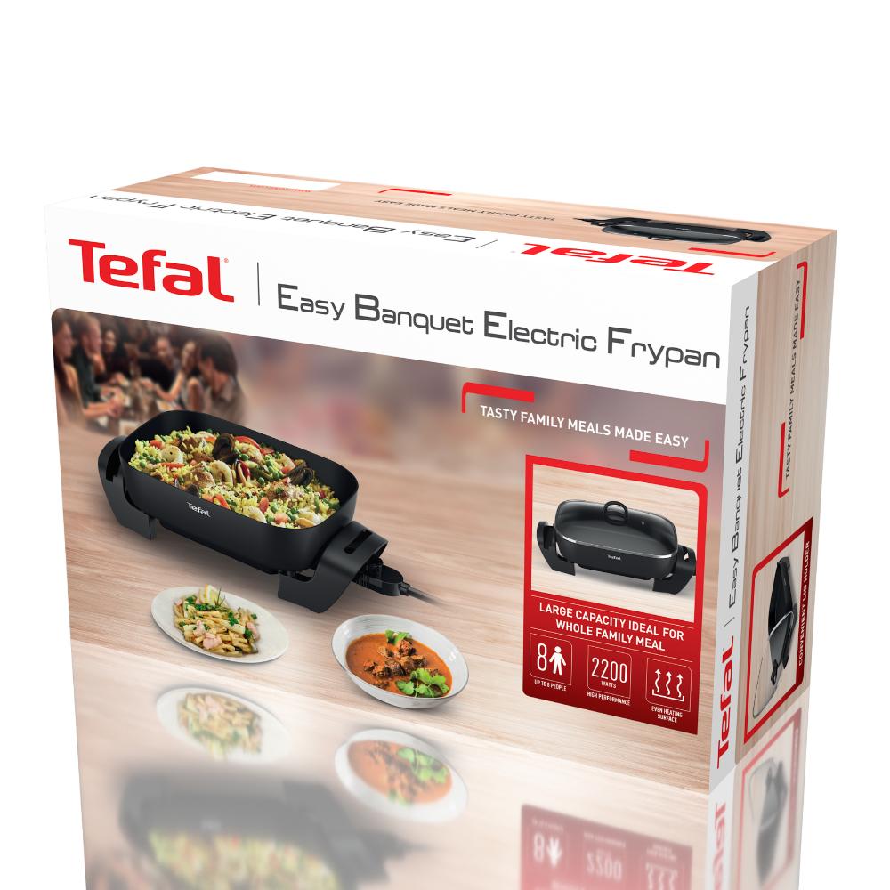 Tefal Easy Banquet Electric Frypan packaging - Robins Kitchen
