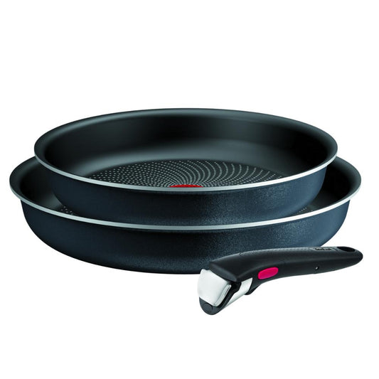 Tefal Ingenio So'Light Induction Non Stick 3 Piece Frypan Set - Robins Kitchen