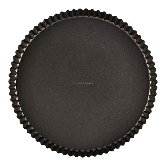 Soffritto 30cm Loose Base Fluted Quiche Tin