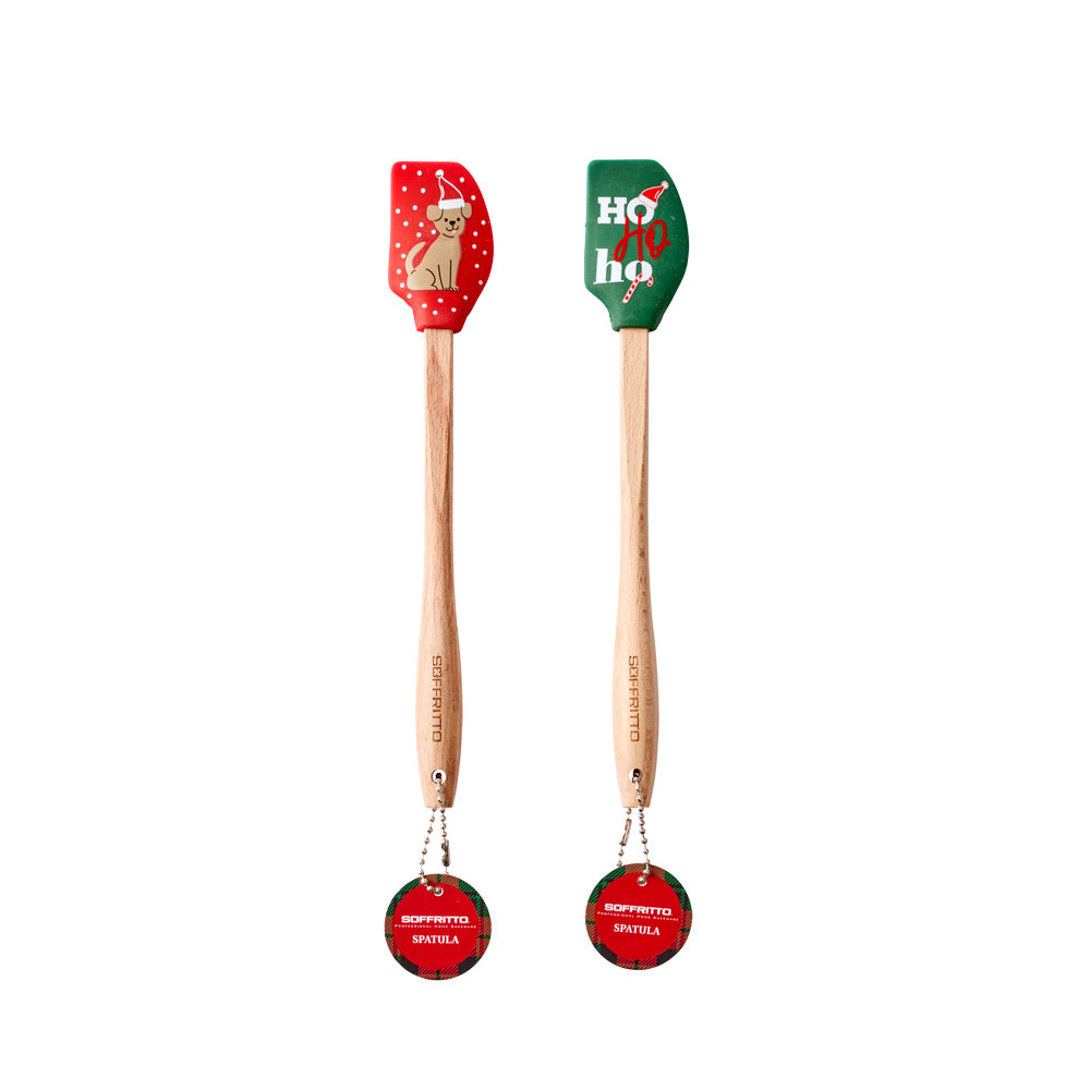 Soffritto Professional Bake Christmas Mini Spatula