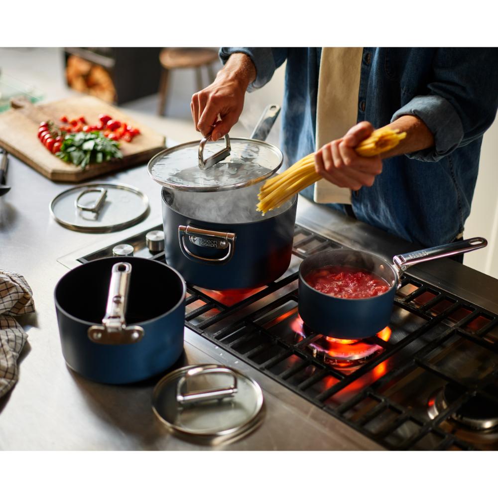 Joseph Joseph Space Stack 3 Piece Non Stick Cookware Set