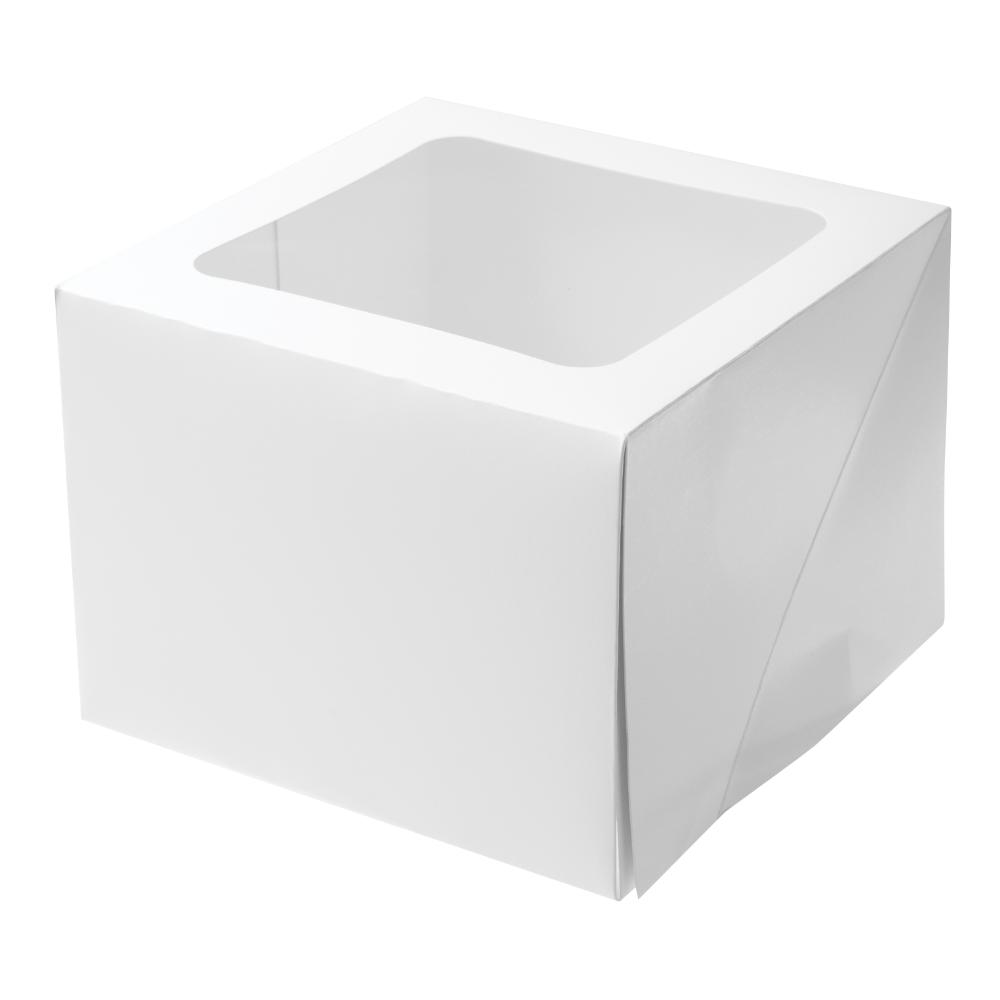 Mondo Cake Box 6 Inch Tall, Square 8 Inch