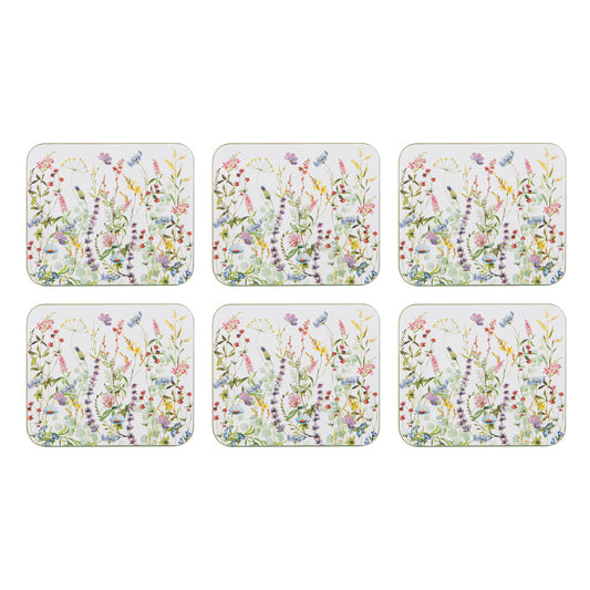 Ashdene Wildflowers Set of 6 Coasters