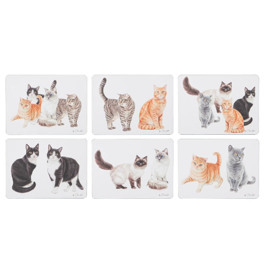 Ashdene Purrrfect Moments Set of 6 Placemats