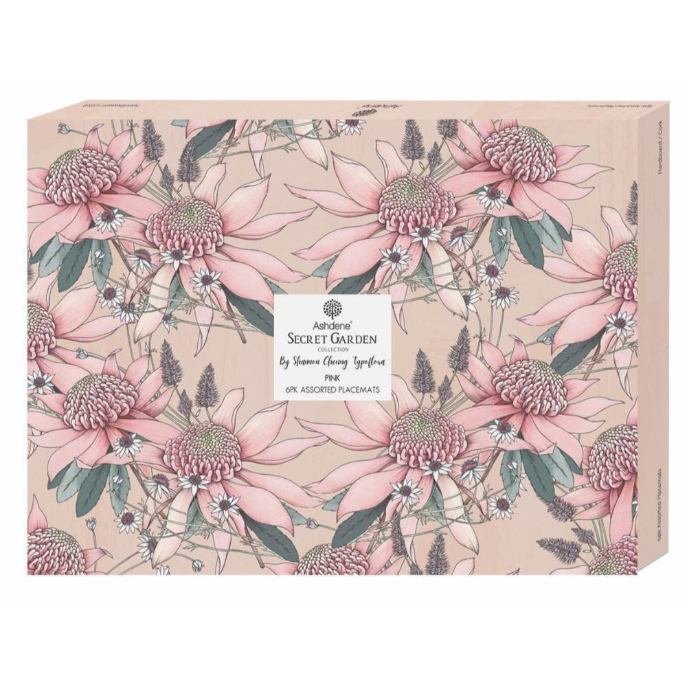 Ashdene Secret Garden Set of 6 Placemats