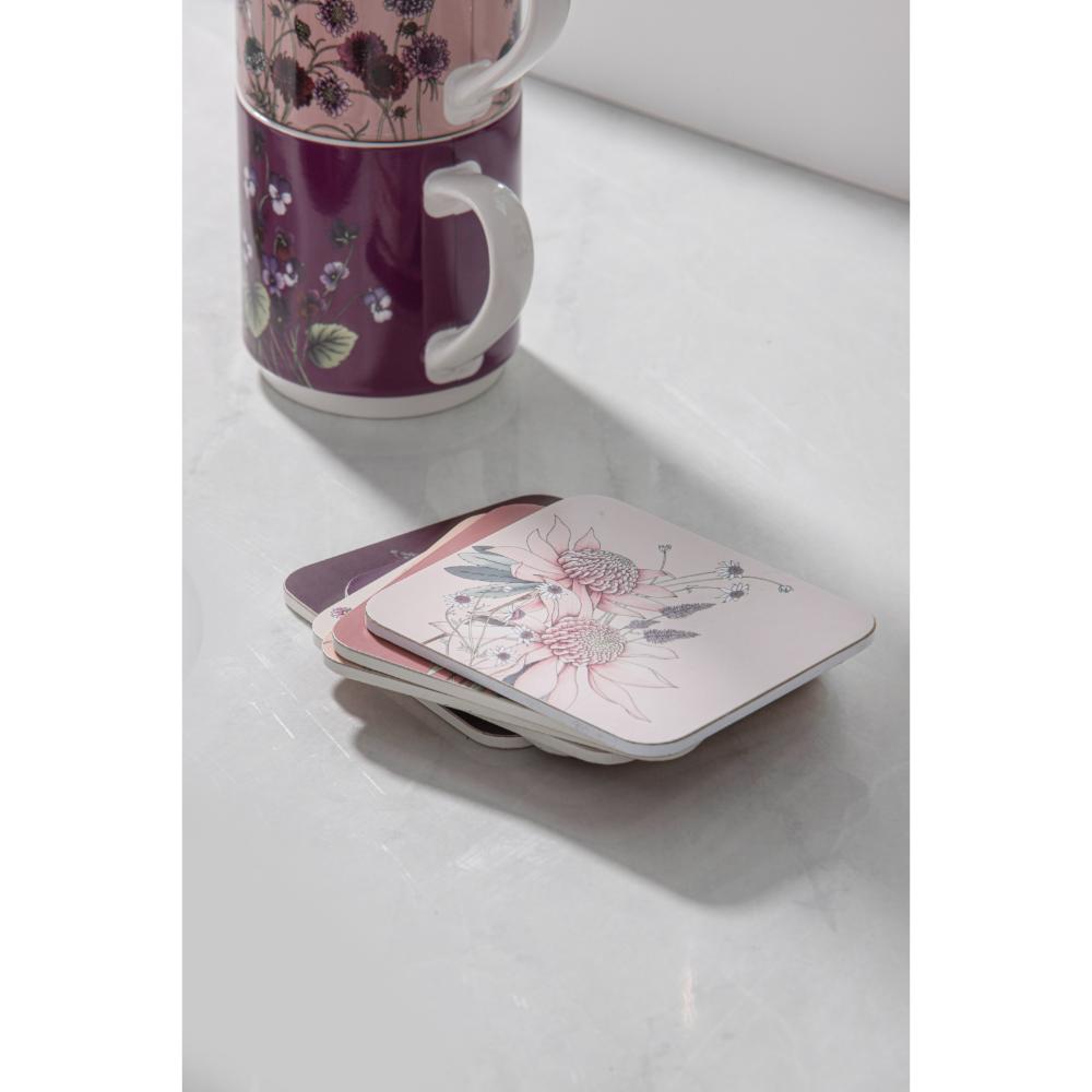 Ashdene Secret Garden Set of 6 Coasters