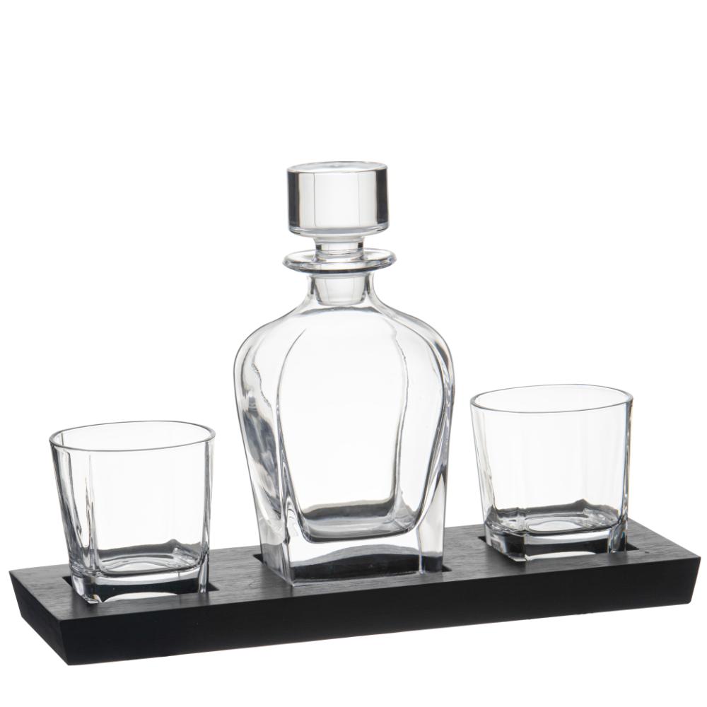 Tempa Harvey 4 Piece Whisky Set Black