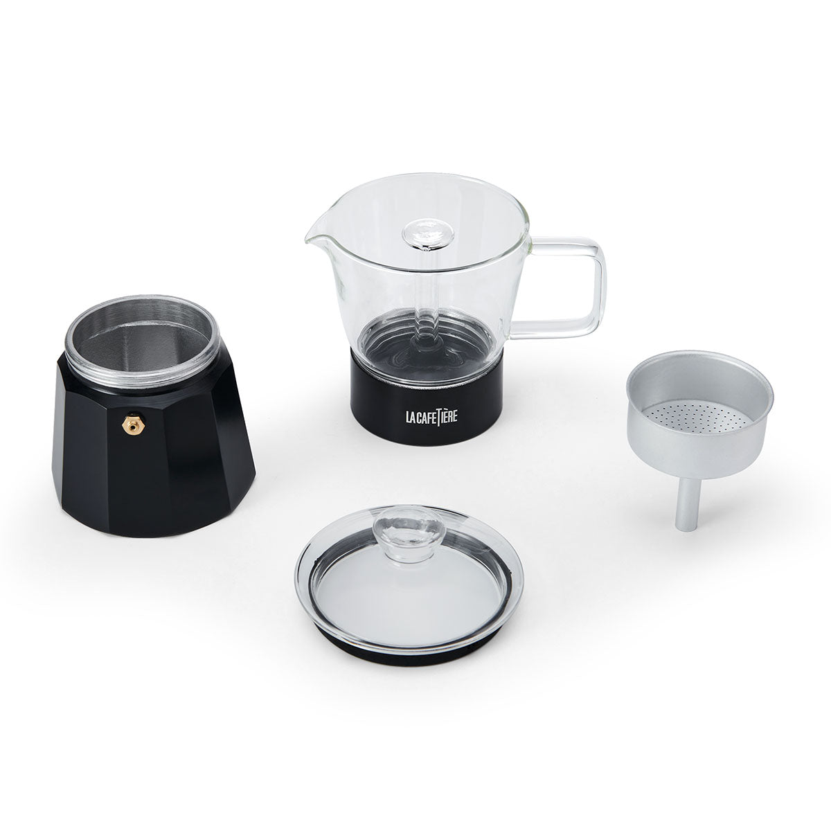 La cafetiere Verona Six Cup Glass Espresso Maker