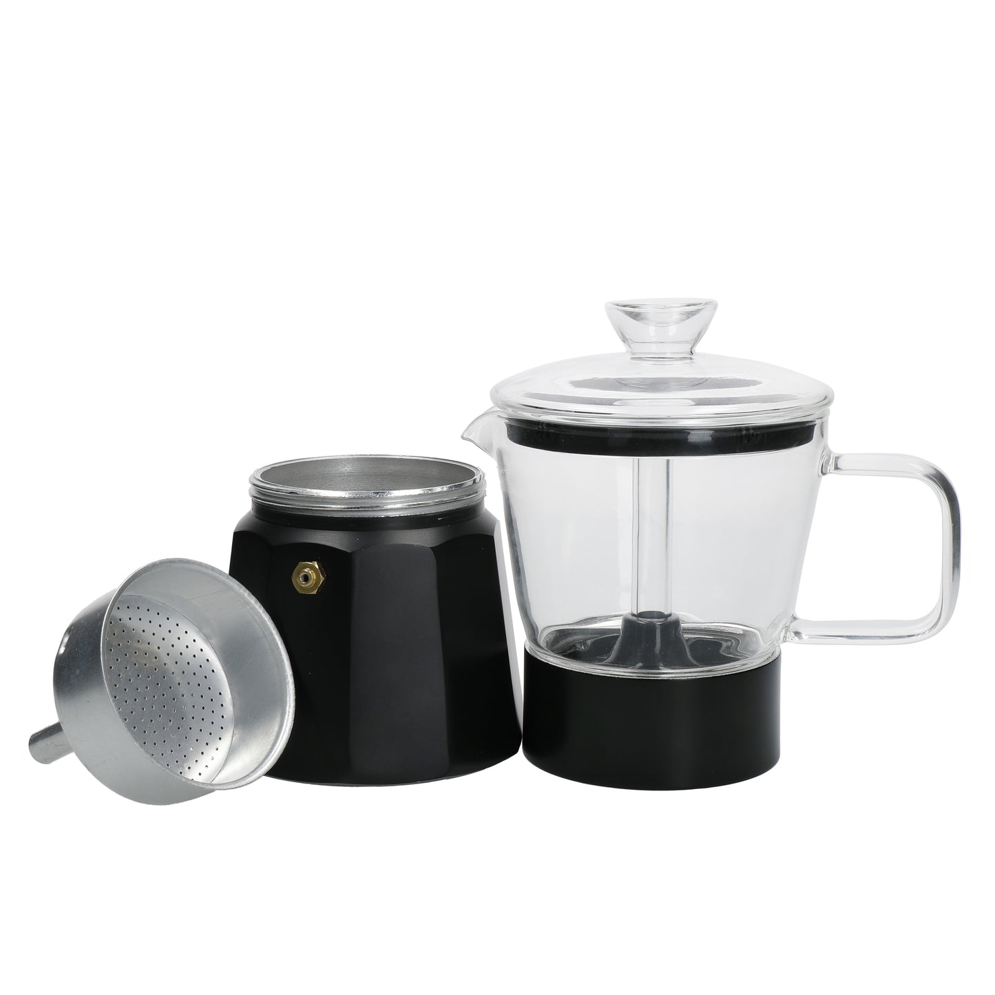 La cafetiere Verona Six Cup Glass Espresso Maker