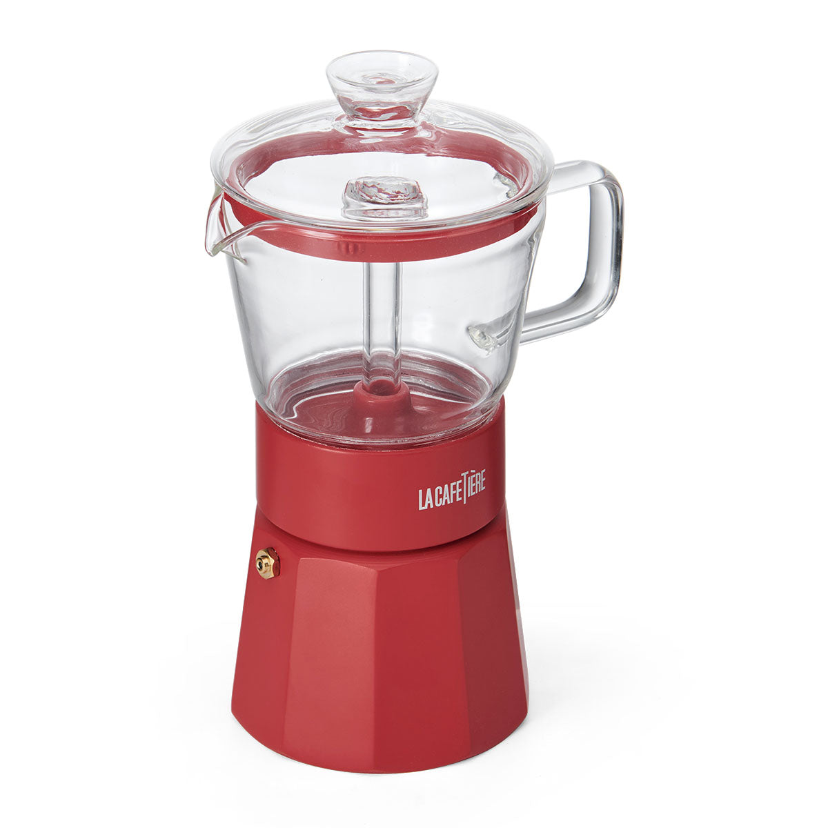 La cafetiere Verona Six Cup Glass Espresso Maker