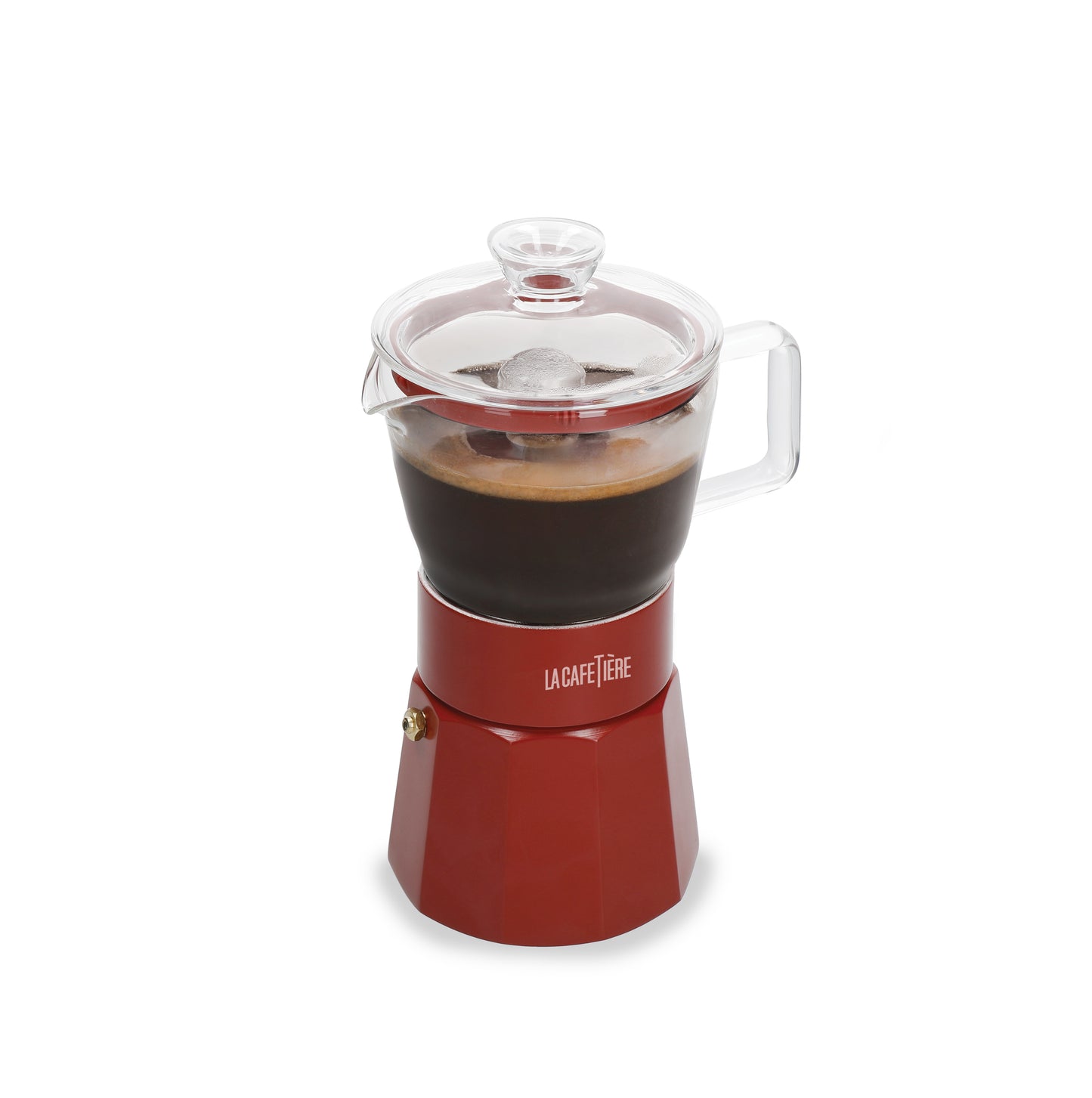 La cafetiere Verona Six Cup Glass Espresso Maker