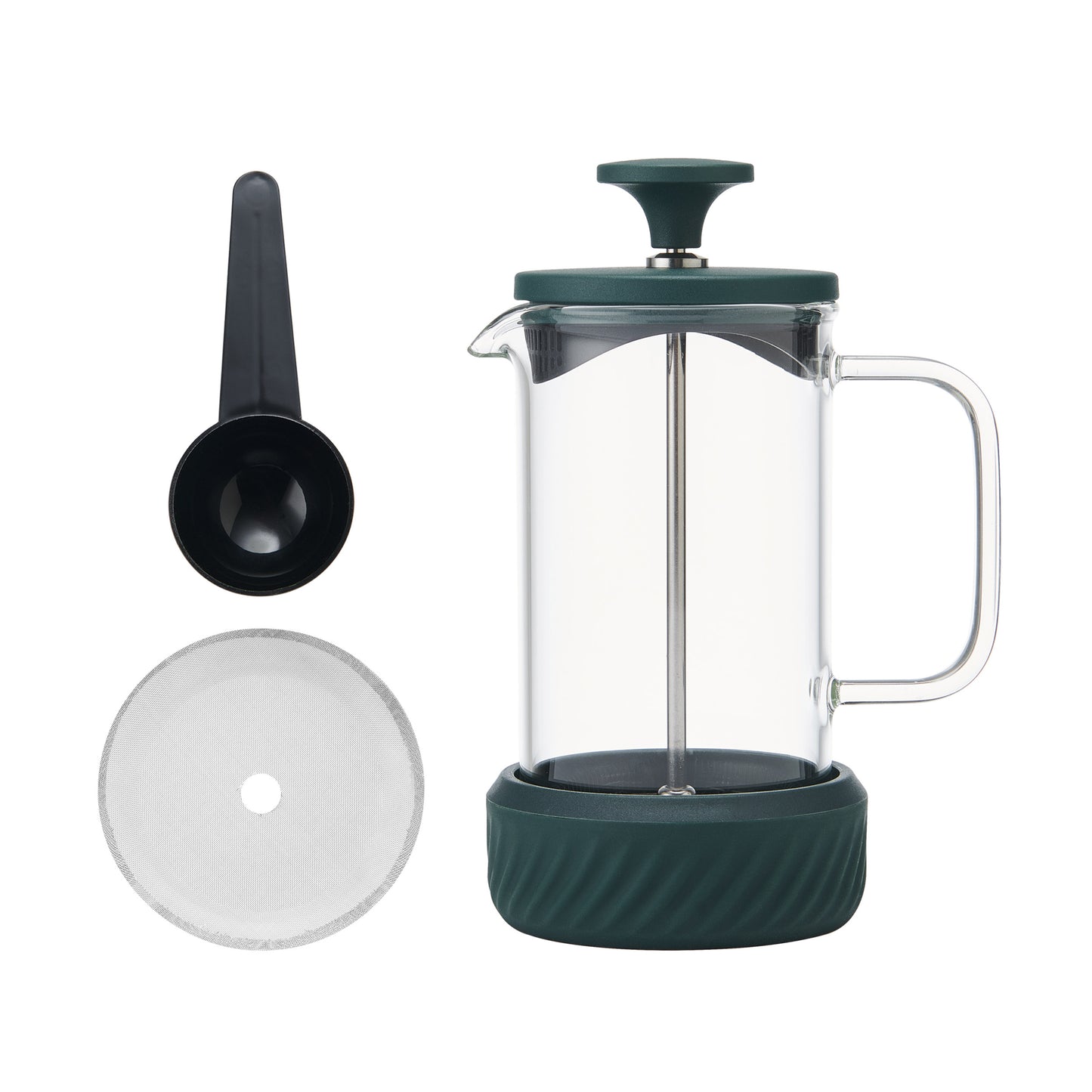 La cafetiere Zero Three Cup Glass cafetiere