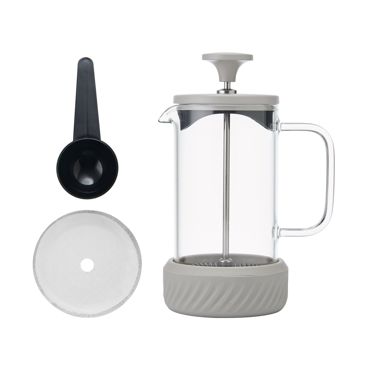 La cafetiere Zero Three Cup Glass cafetiere