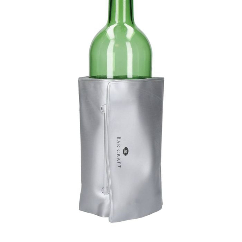 Barcraft Wrap Around Silver Wine Cooler