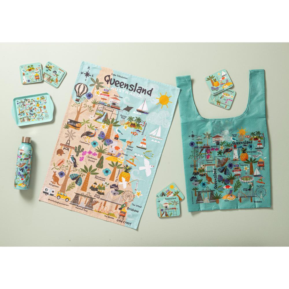 Ashdene Land Down Under Kitchen Towel