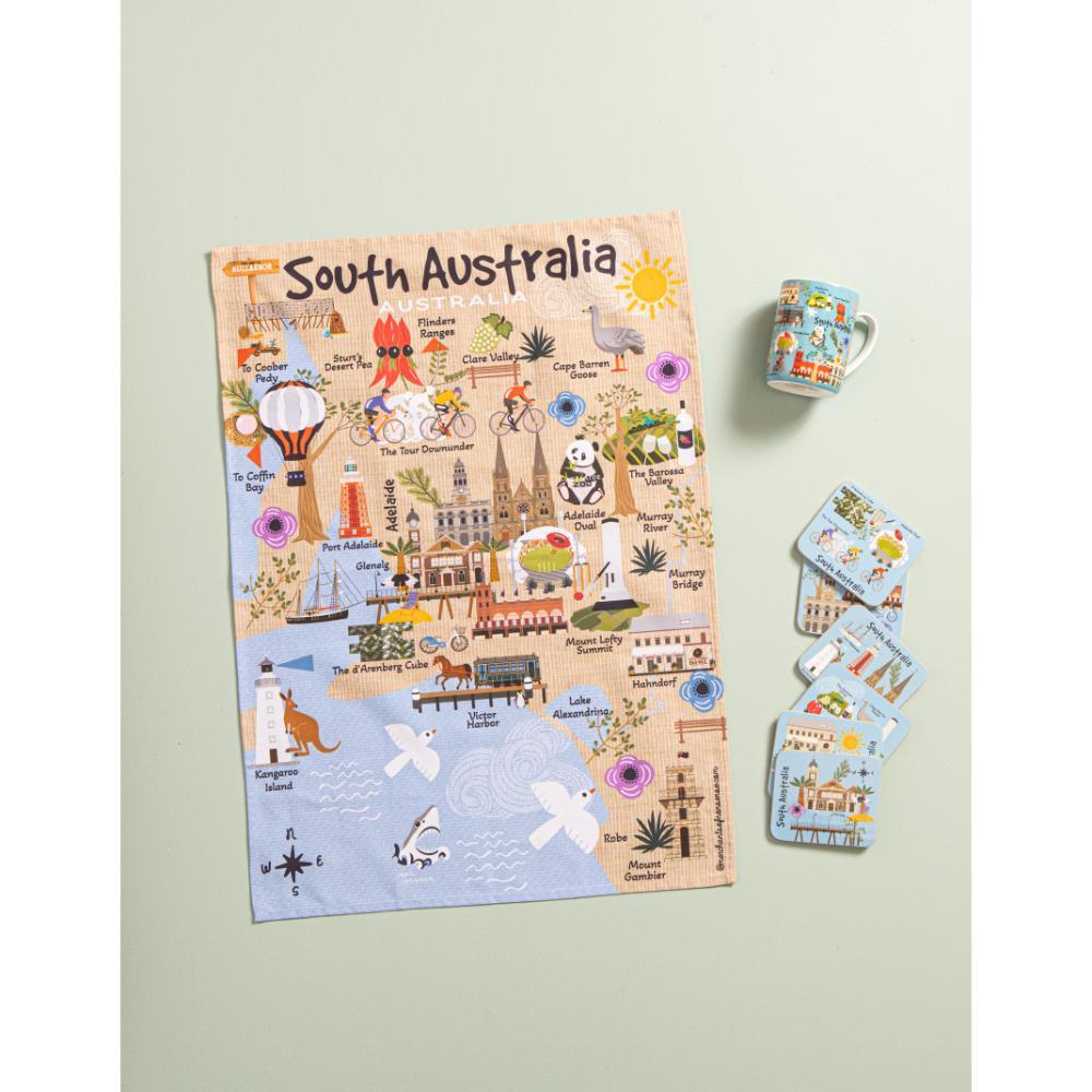 Ashdene Land Down Under Kitchen Towel