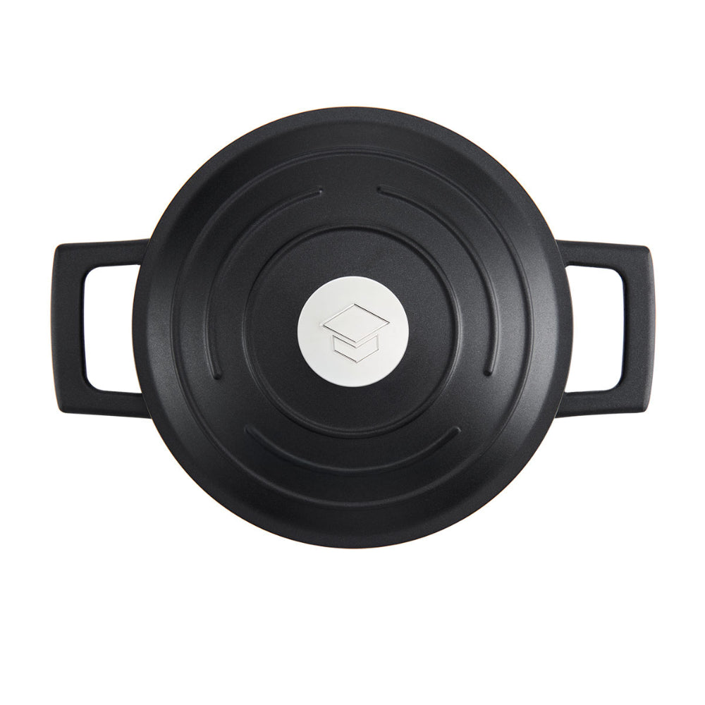 Mastercraft Casserole Dish Cast Aluminium 16cm Black