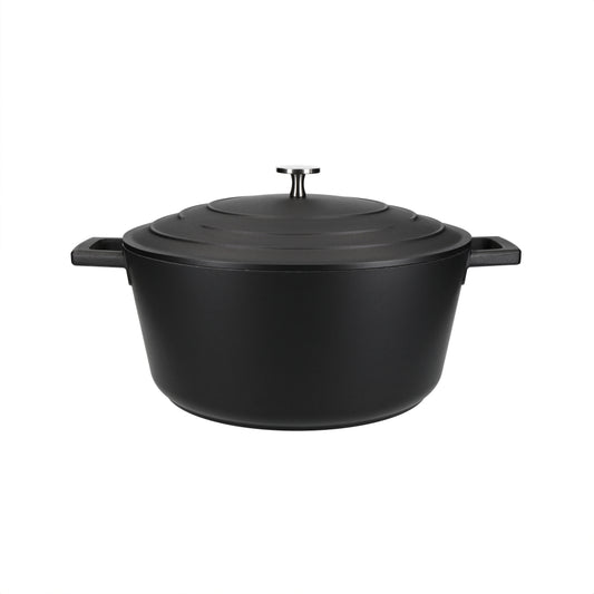 Mastercraft Casserole Dish Cast Aluminium 28cm Black