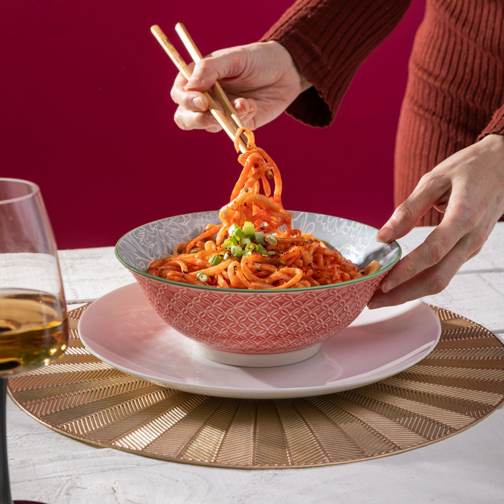 Mikasa Glazed Stoneware Ramen Bowl