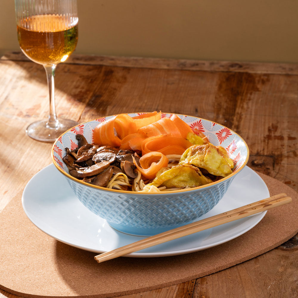 Mikasa Glazed Stoneware Ramen Bowl