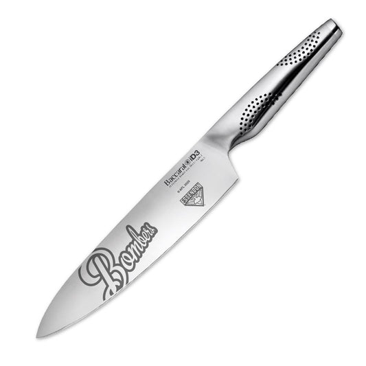 Baccarat iD3 Chefs Knife 20cm AFL Essendon Bombers at Robins Kitchen