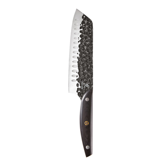 Baccarat KUROI KIBA Santoku Knife 18cm Japanese Steel at Robins Kitchen