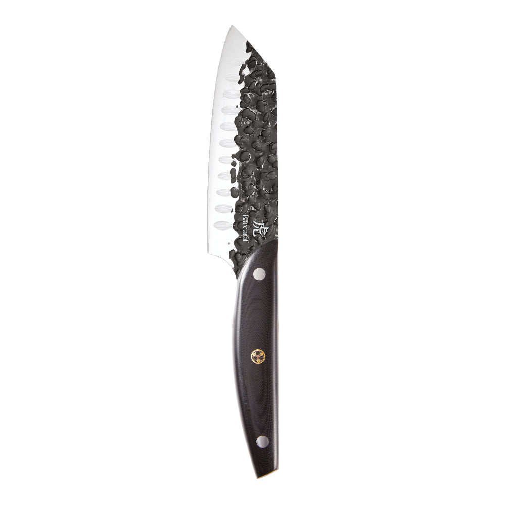 Baccarat KUROI KIBA Santoku Knife 14cm Japanese Steel at Robins Kitchen