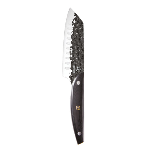 Baccarat KUROI KIBA Santoku Knife 14cm Japanese Steel at Robins Kitchen