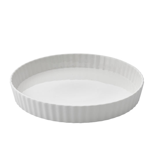 Alex Liddy Classic Quiche Dish 27cm White at Robins Kitchen