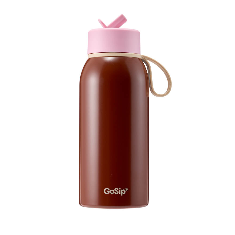 GoSip by h2 hydro2 Drink Bottle 1L Rush brown