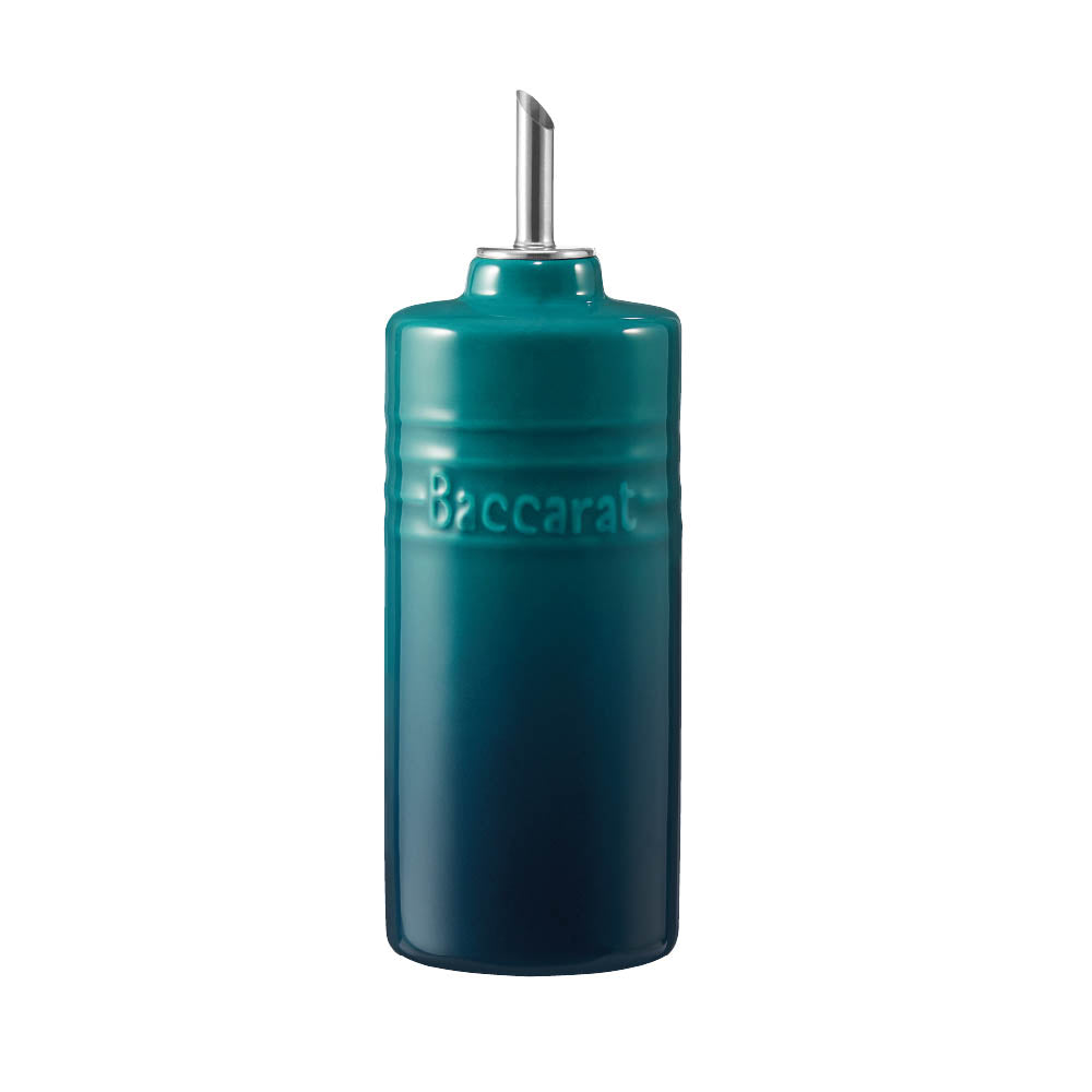 Baccarat Le Connoisseur Oil Bottle 300ml Lagoon Blue