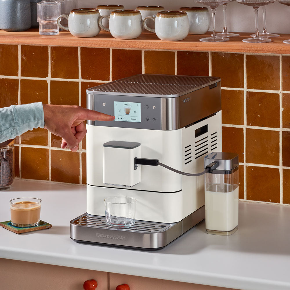 KitchenAid KF7 Fully Auto Espresso Machine Porcelain